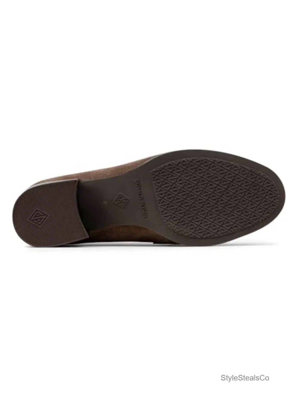 Suede Loafer with Tassel Detail and Memory Foam Insole